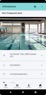 Pratogrande Sport android App screenshot 1